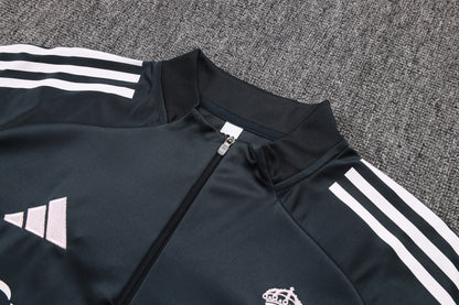 Fato de Treino Real Madrid CF 2025-26 - Camisola com Fecho