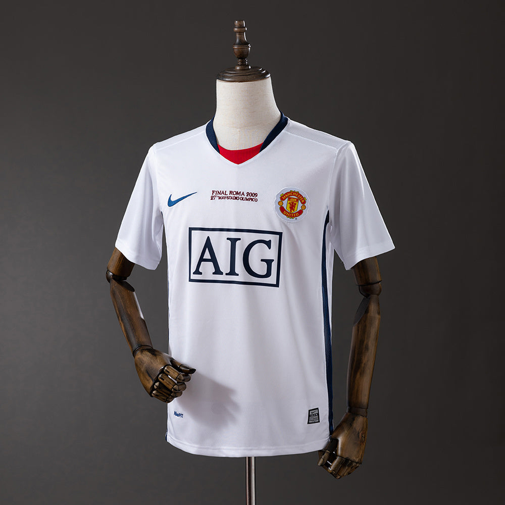 Camisola M-UNITED 2008-09 Alternativa Final UCL