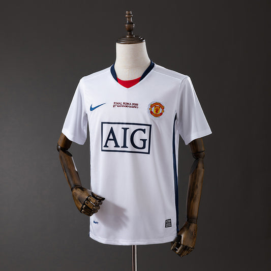 Camisola M-UNITED 2008-09 Alternativa Final UCL