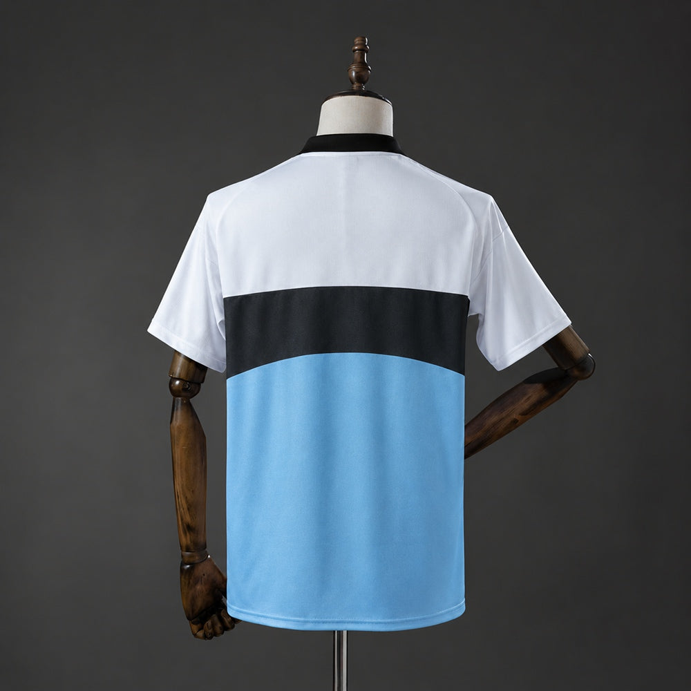 Camisola Rangers FC 1999-00 Alternativa Azul Versão Adepto