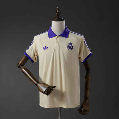 Polo Real Madrid CF 2025-26 Creme