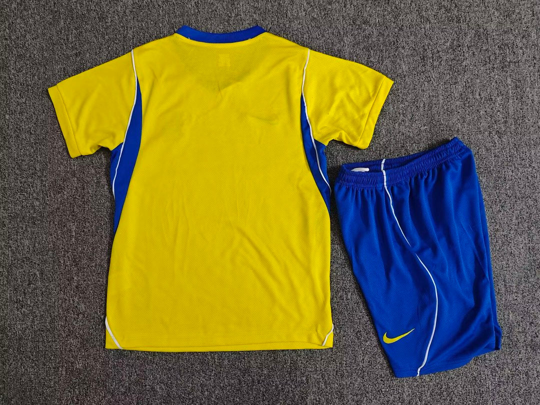 Kit Criança BIR 2026-27 Alternativo Amarelo