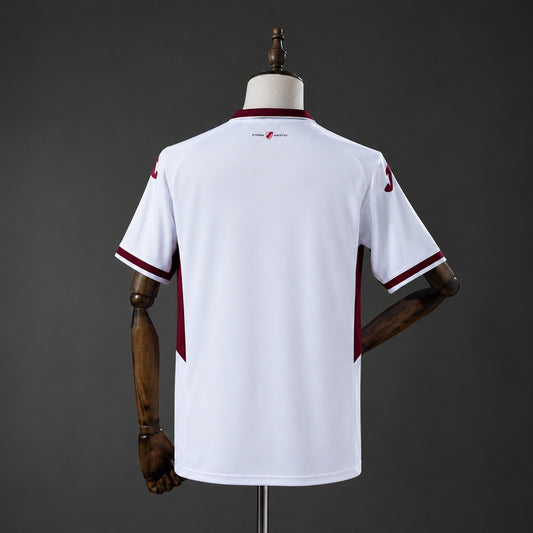 Camisola Torino FC 2026-27 Alternativa Branca Versão Adepto
