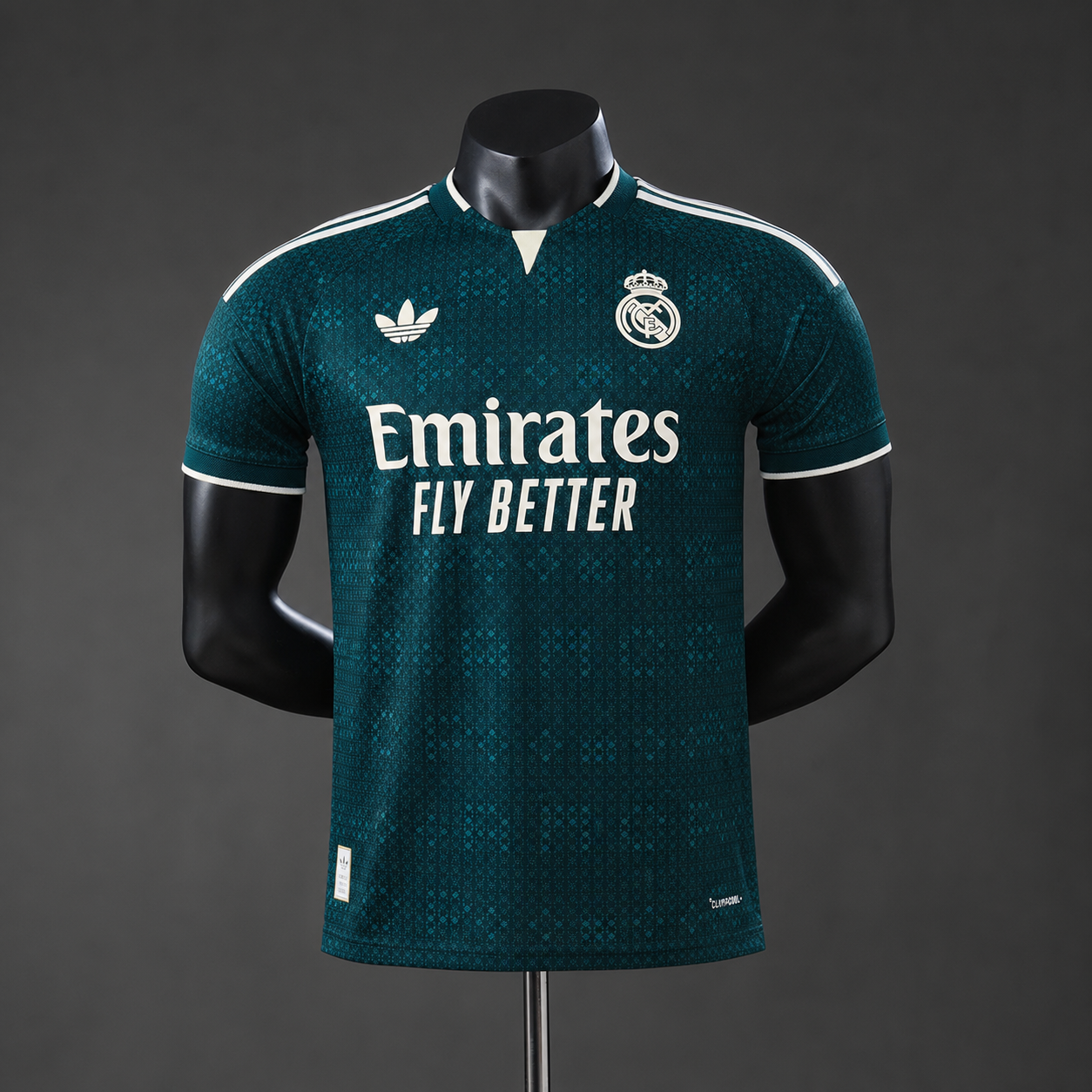 Camisola Real Madrid CF 2026-27 Alternativa Verde Versão Jogador