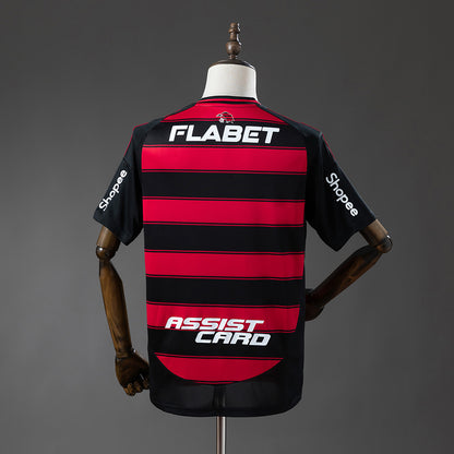 Camisola CR Flamengo 2025-26 Principal Versão Adepto Todos Patrocinadores