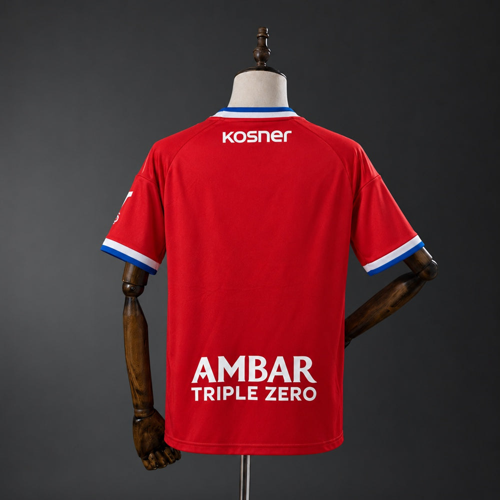 Camisola Real Saragoça 2026-27 Alternativa Vermelha Versão Adepto