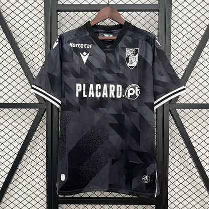 Camisola Vitoria SC 2025-26 Alternativa Preta Versão Adepto