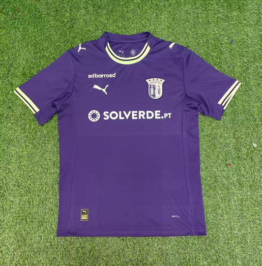 Camisola SC Braga 2025-26 Alternativa Azul Versão Adepto
