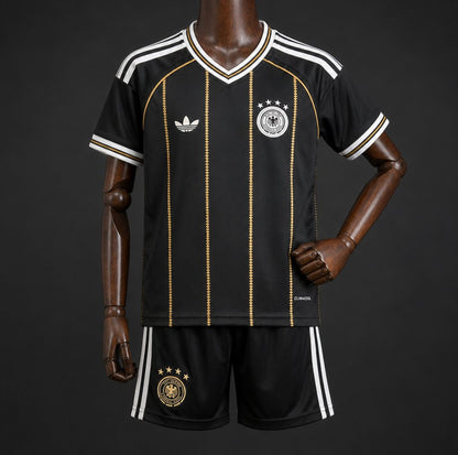 Kit Criança Alemanha 2026 Alternativo Preto