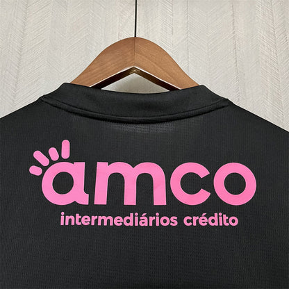 Camisola SC Braga 2024-25 Alternativa Preta Versão Adepto