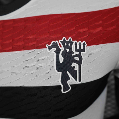 Camisola M-United 2024-25 Alternativa Branca Versão Jogador