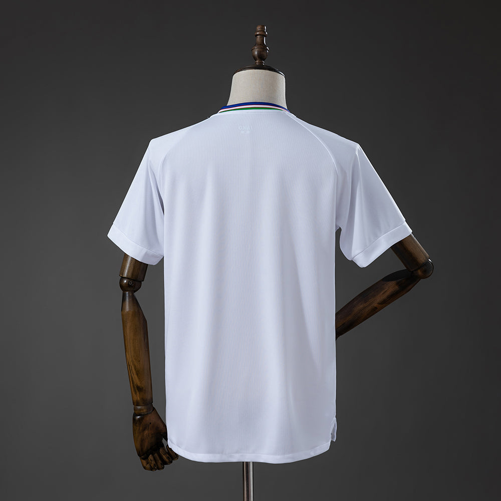 Camisola Uzbequistão 2026 Alternativa Branca Versão Adepto