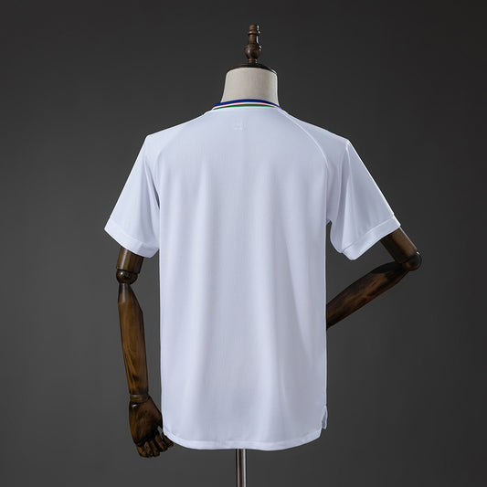 Camisola Uzbequistão 2026 Alternativa Branca Versão Adepto