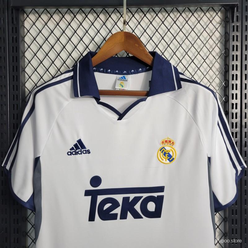 Camisola Real Madrid 2000-01 Principal