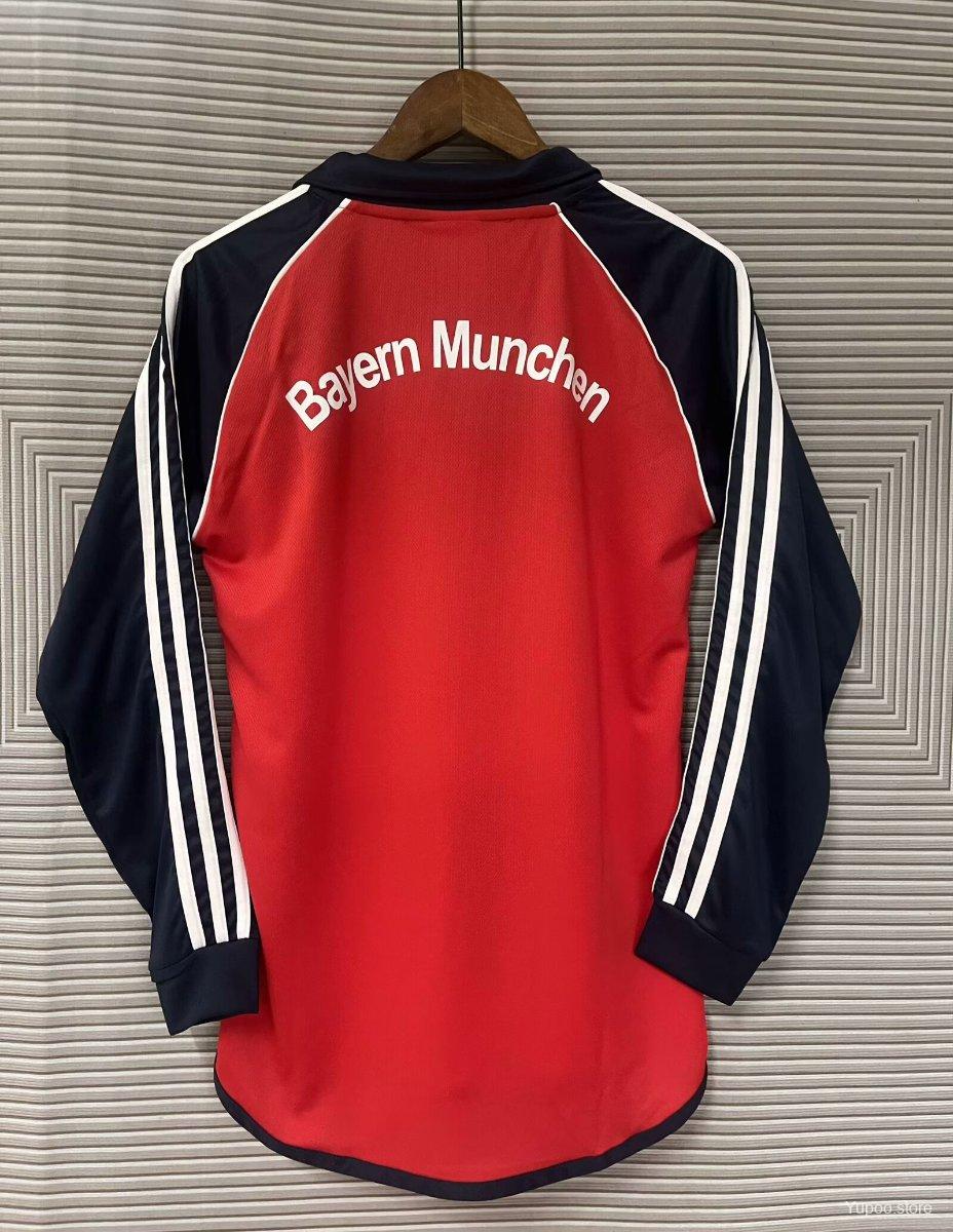 Camisola Manga Comprida FC Bayern Munique 2001-02 Principal