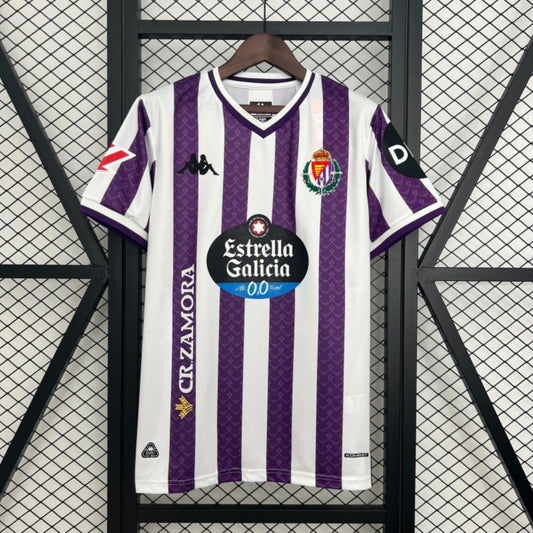 Camisola Real Valladolid CF 2025-26 Principal Versão Adepto