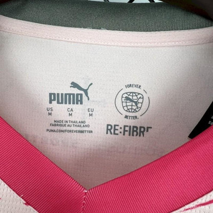 Camisola Real Sporting de Gijón 2024-25 Alternativa Rosa Versão Adepto