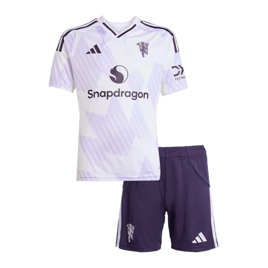 Kit Criança M-United 2025-26 Alternativo