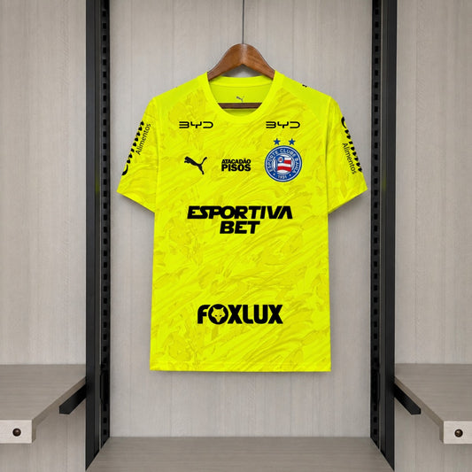 Camisola EC Bahia 2026-27 Guarda-Redes Versão Adepto Todos Patrocinadores