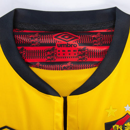 Camisola Sport Recife 2024-25 Alternativa Amarela Versão Adepto
