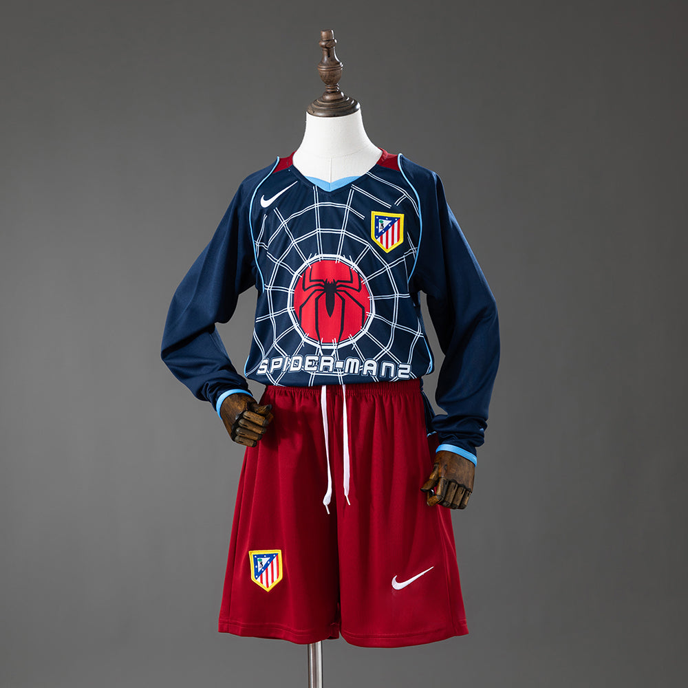 Kit Criança Atletico Madrid 2004-05 Alternativo