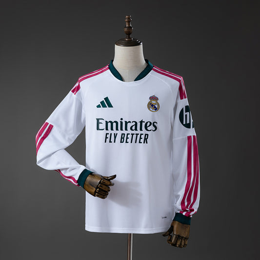 Camisola Manga Comprida Real Madrid CF 2026-27 Principal Versão Adepto
