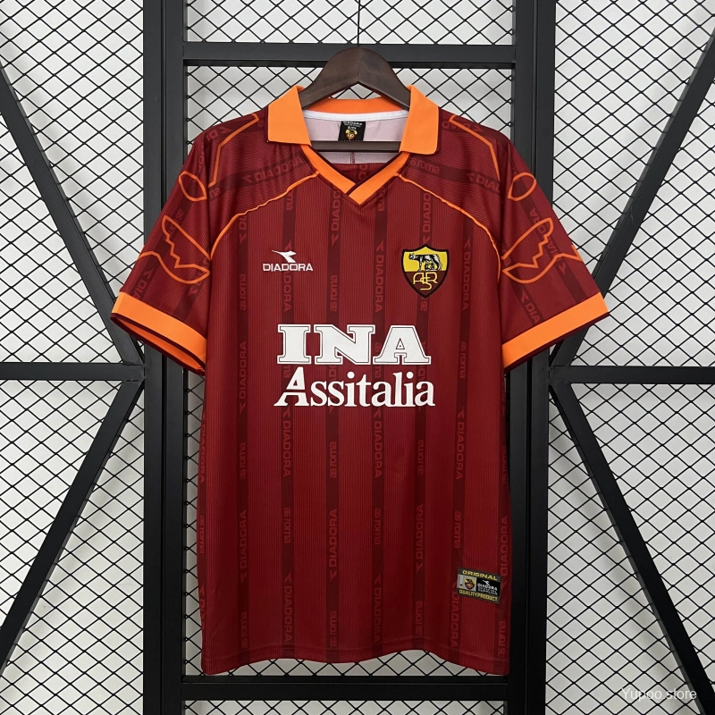 Camisola AS Roma 1999-00 Principal