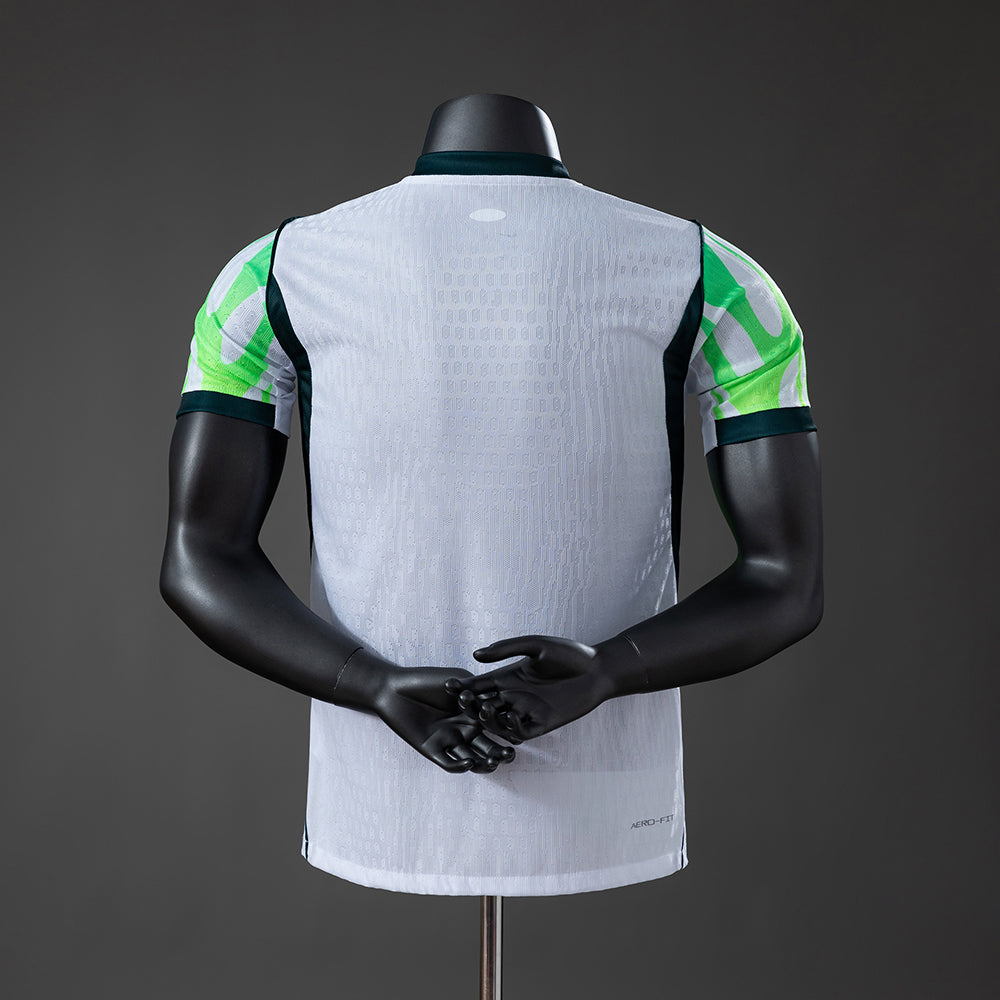 Camisola Nigeria 2026 Alternativa Branca Versão Jogador