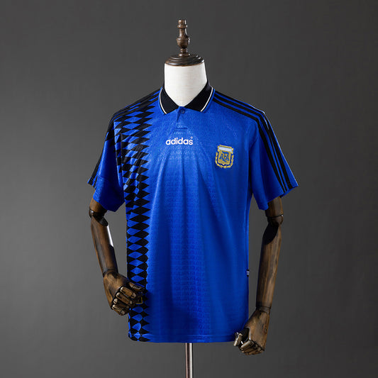 Camisola Argentina 1994 Alternativa Versão Adepto