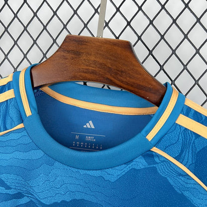 Camisola Cruzeiro EC 2025-26 Alternativa Azul Versão Adepto