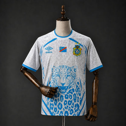 Camisola RD Congo 2026 Alternativa Branca Versão Adepto