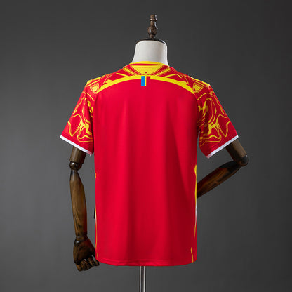 Camisola RD Congo 2026 Alternativa Vermelha Versão Adepto