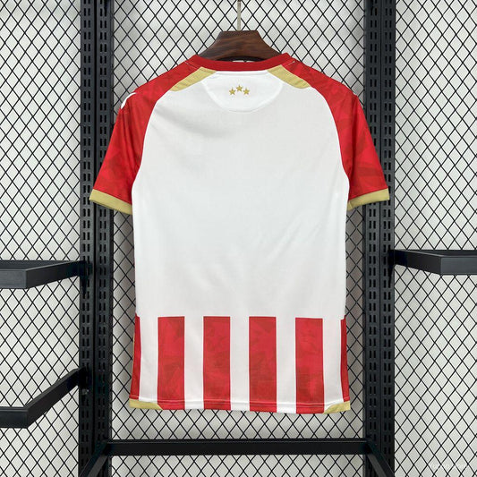 Camisola FK Estrela Vermelha 2024-25 Principal Versão Adepto