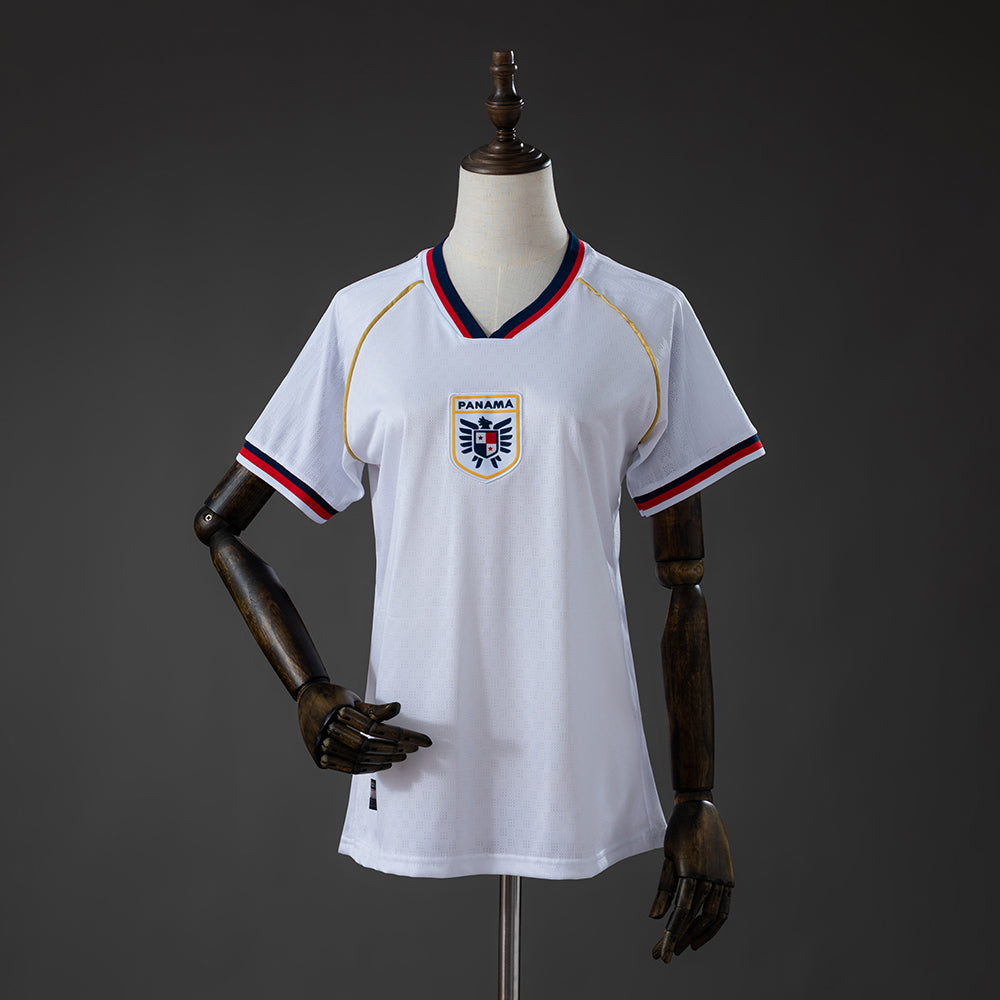 Camisola Panamá 2026 Alternativa Branca Versão Mulher