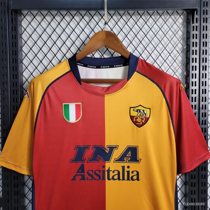 Camisola AS Roma 2001-02 Principal
