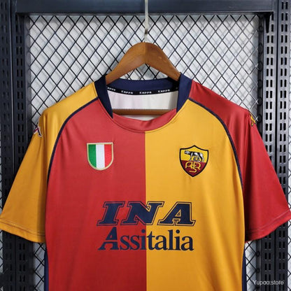 Camisola AS Roma 2001-02 Principal