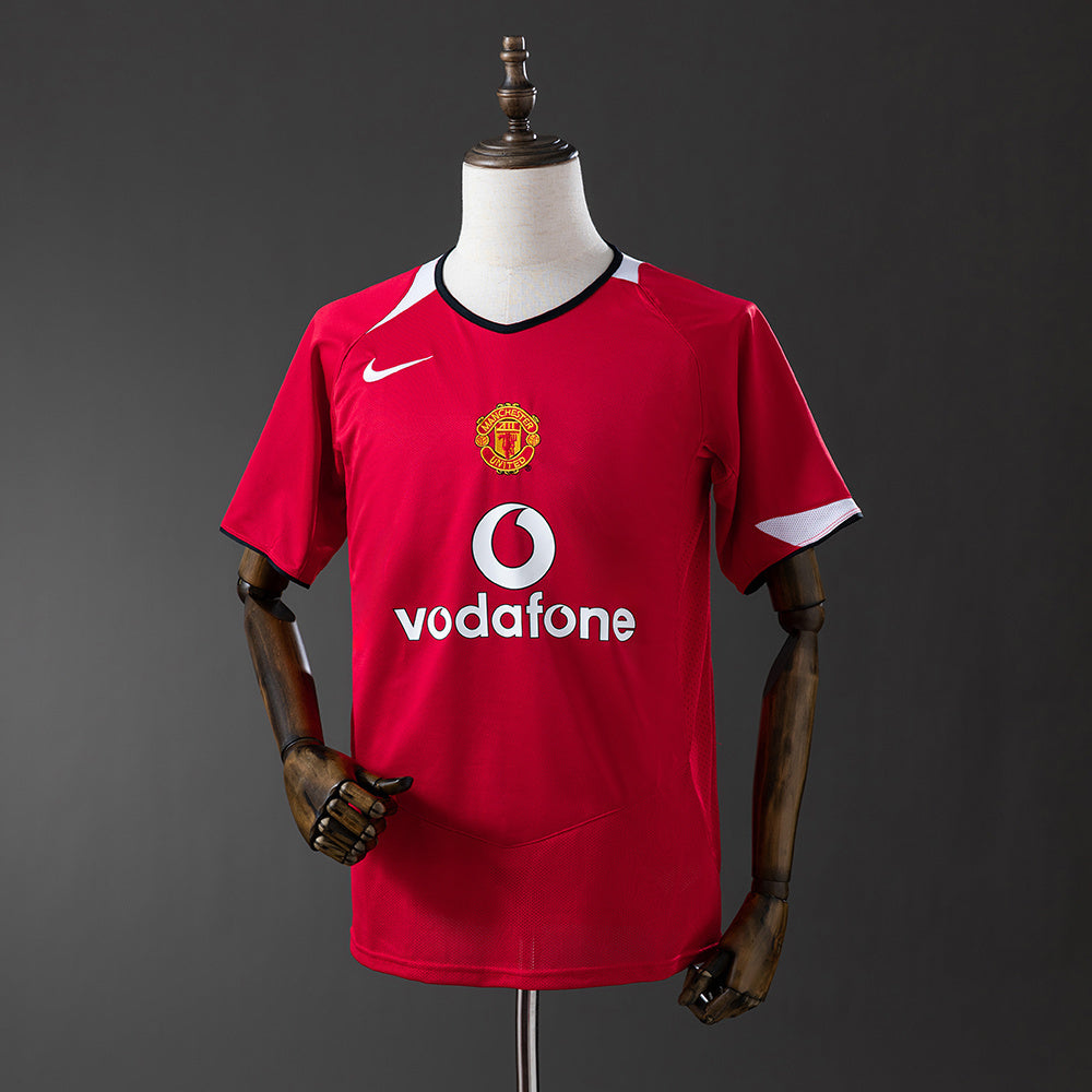 Camisola M-UNITED 2004-05 Principal Versão Adepto