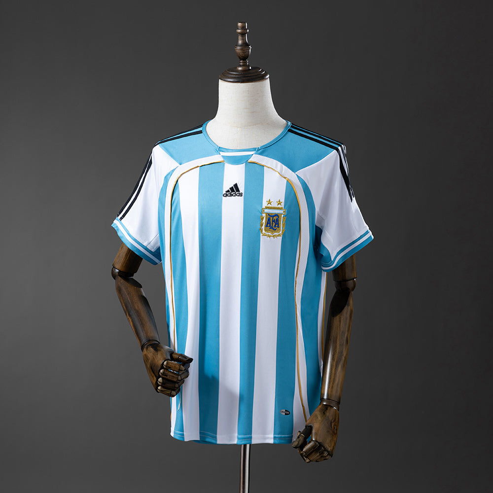 Camisola Argentina 2006 Principal Versão Adepto