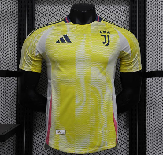 Camisola Juventus FC 2024-25 Alternativa Amarela Versão Jogador