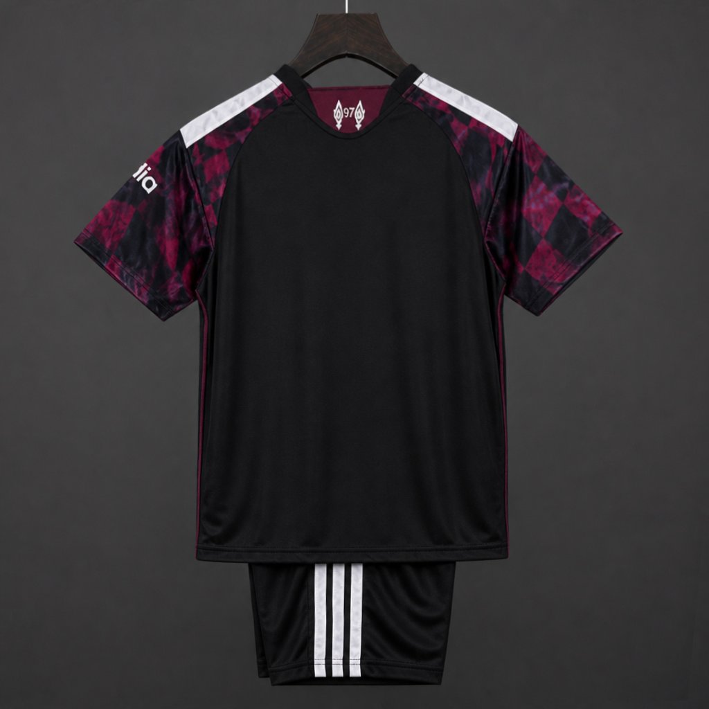 Kit Criança LIV 2026-27 Alternativo Preto