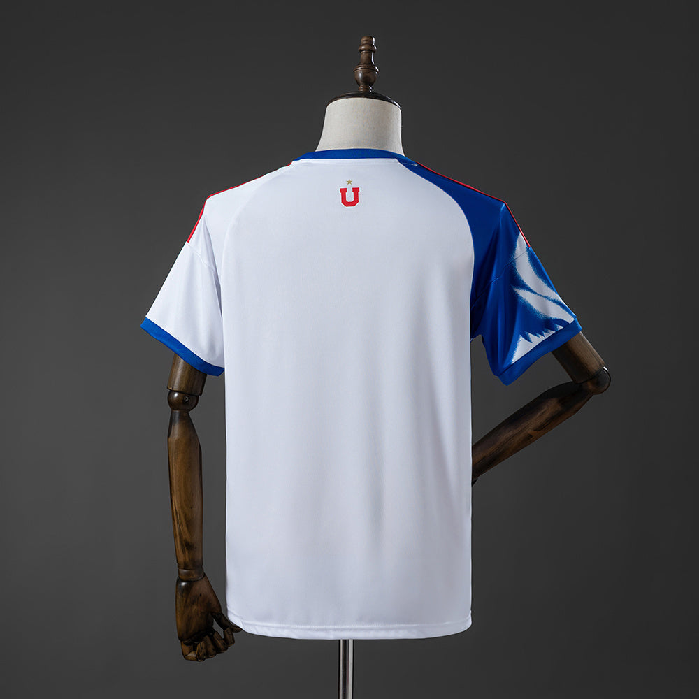 Camisola CF Universidad de Chile 2026-27 Alternativa Branca Versão Adepto