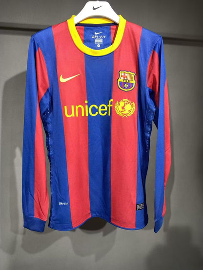 Camisola Manga Comprida FC Barcelona 2010-11 Principal