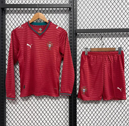 Kit Criança Manga Comprida Portugal 2026 Principal