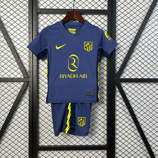 Kit Criança Atletico Madrid 2025-26 Alternativo