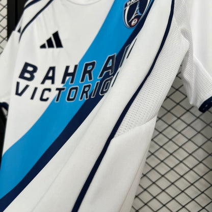 Camisola Paris FC 2025-26 Alternativa Branca Versão Adepto