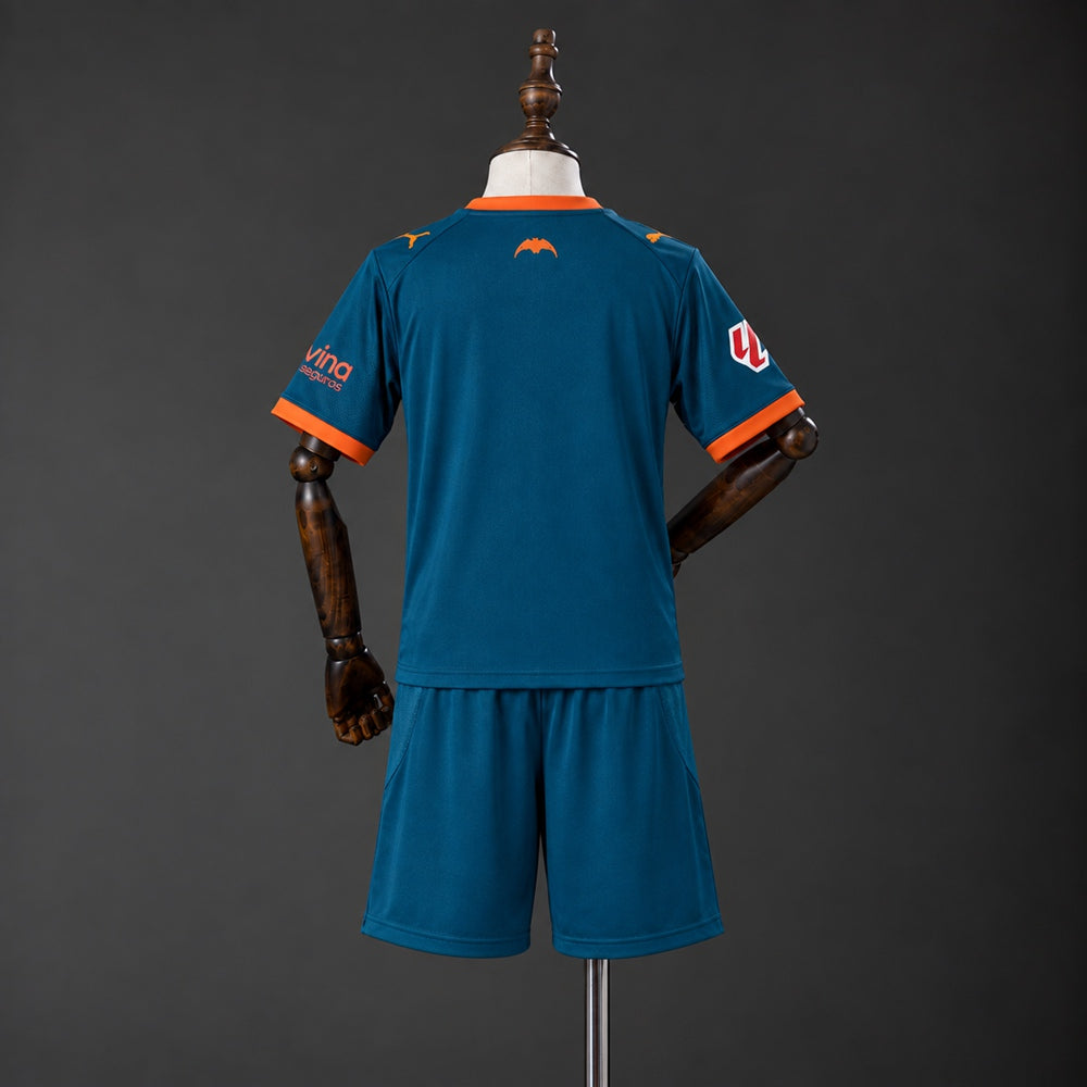 Kit Criança Valencia FC 2026-27 Alternativo Azul