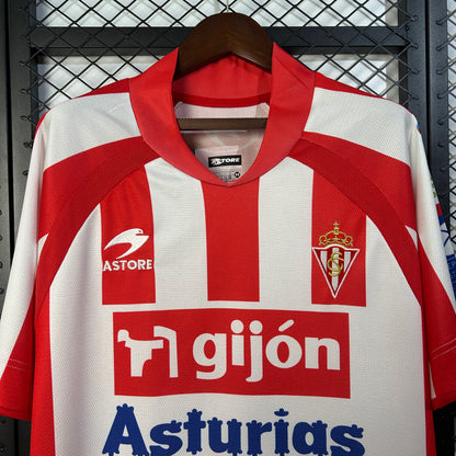Camisola Real Sporting de Gijón 2008-09 Principal