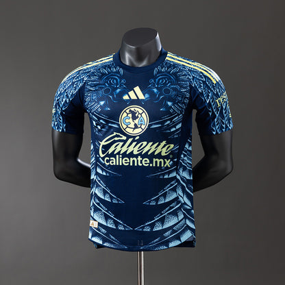 Camisola CF America 2025-26 Alternativa Azul Versão Jogador