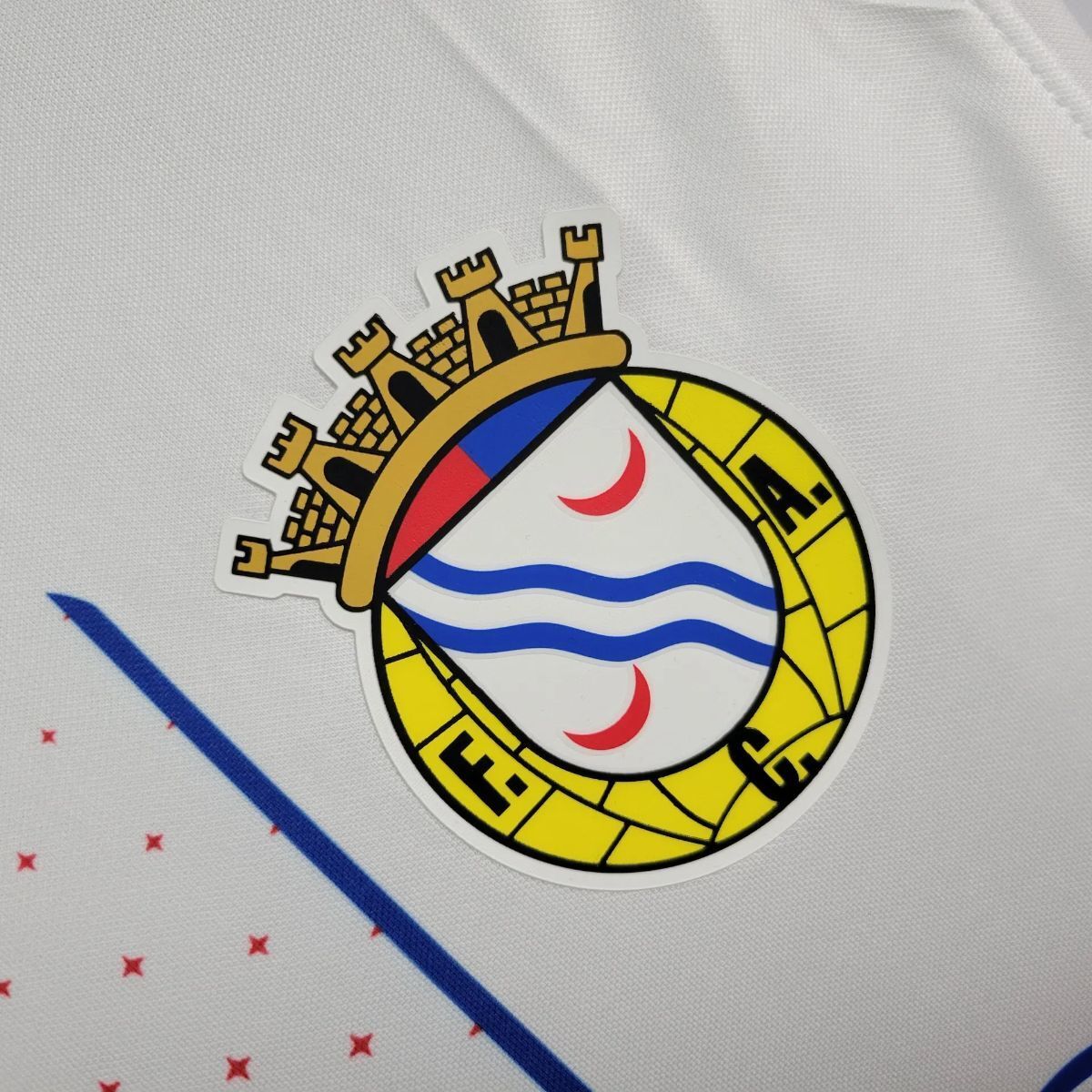Camisola FC Alverca 2025-26 Alternativa Branca Versão Adepto