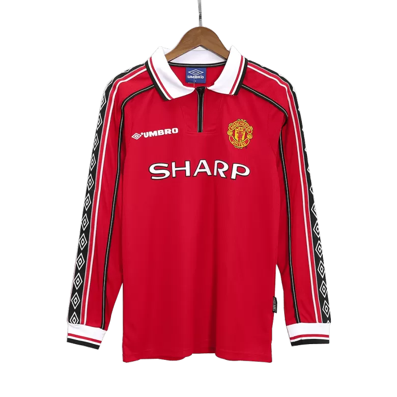 Camisola Manga Comprida M-United 1998-99 Principal